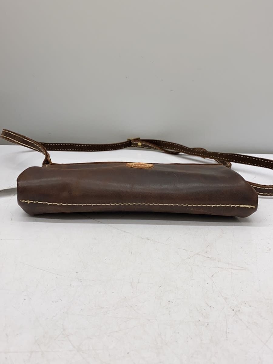 Ain Soph Shoulder Bag Cowhide BRW Solid 4