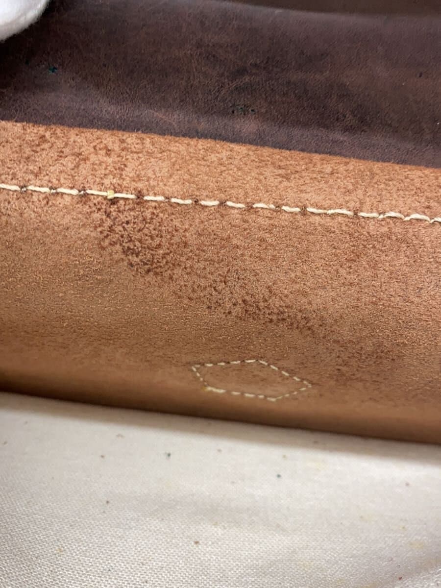 Ain Soph Shoulder Bag Cowhide BRW Solid 8