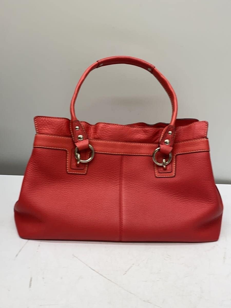 COACH Large Shopper _Penelope Leather RED 3