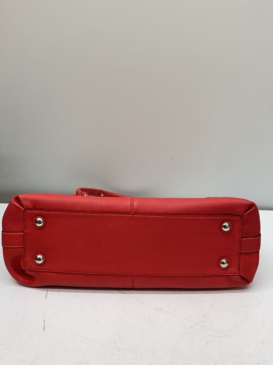 COACH Large Shopper _Penelope Leather RED 4