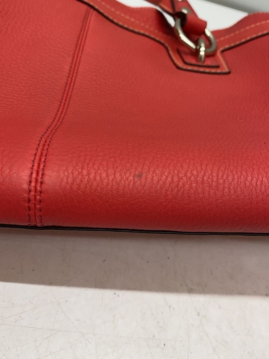 COACH Large Shopper _Penelope Leather RED 8