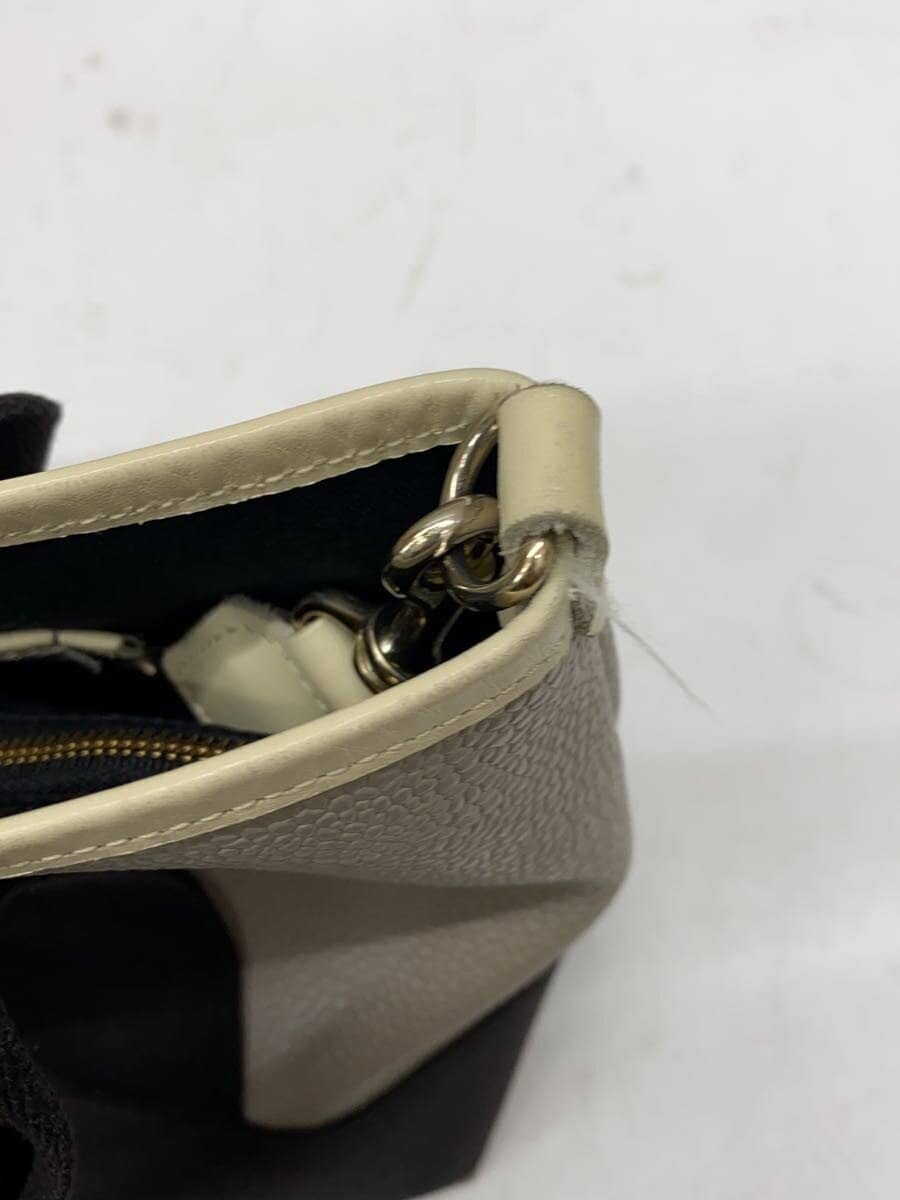 Breath TOPKAPI Shoulder Bag PVC GRY Solid 8