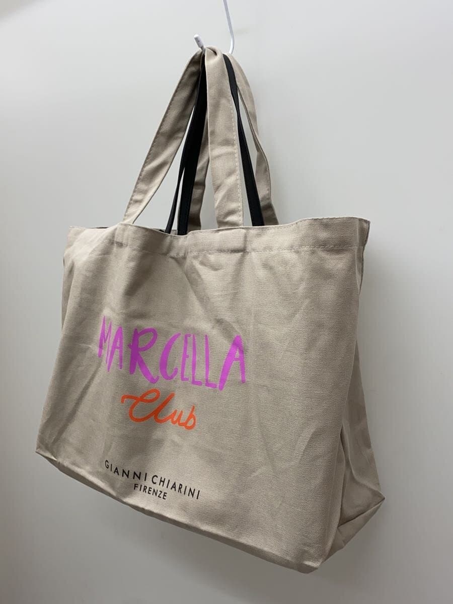 GIANNI CHIARINI tote bag -- BEG plain 2