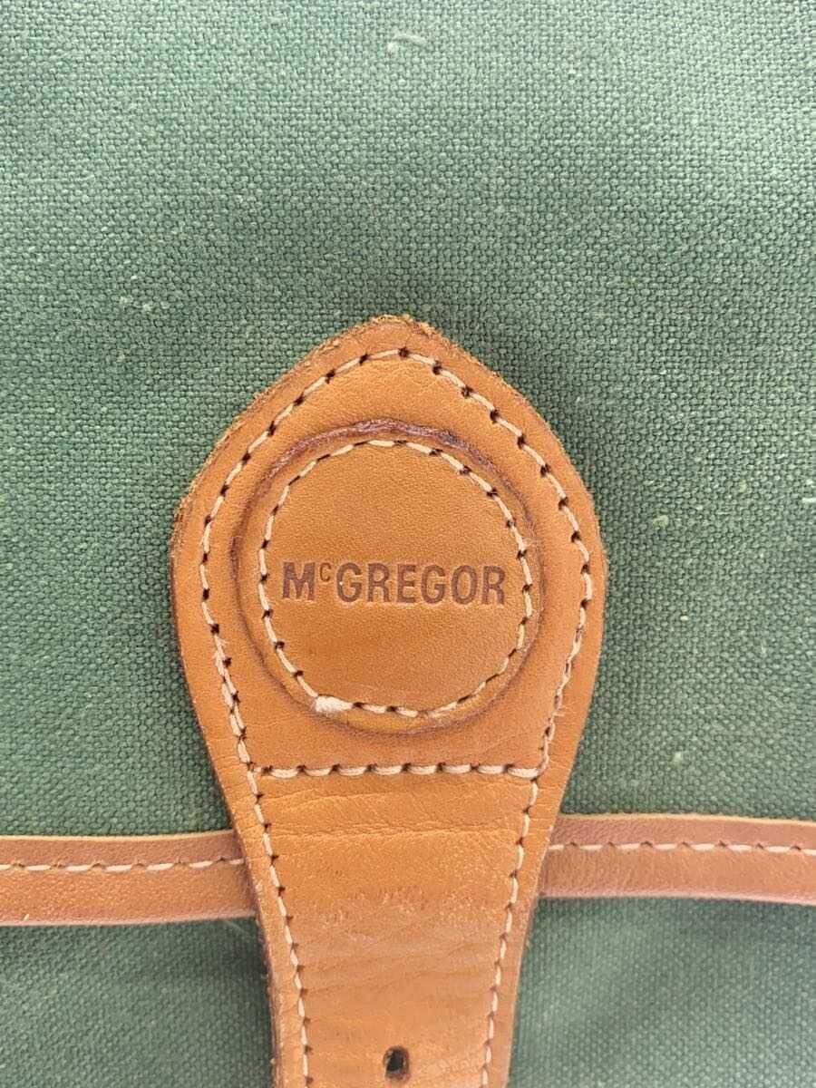 Mc GREGOR Boston Bag Canvas GRN Solid 5