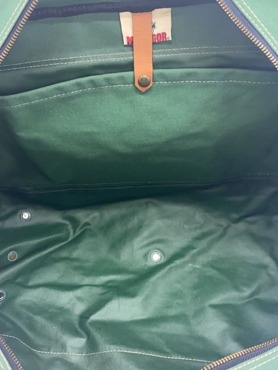 Mc GREGOR Boston Bag Canvas GRN Solid 6