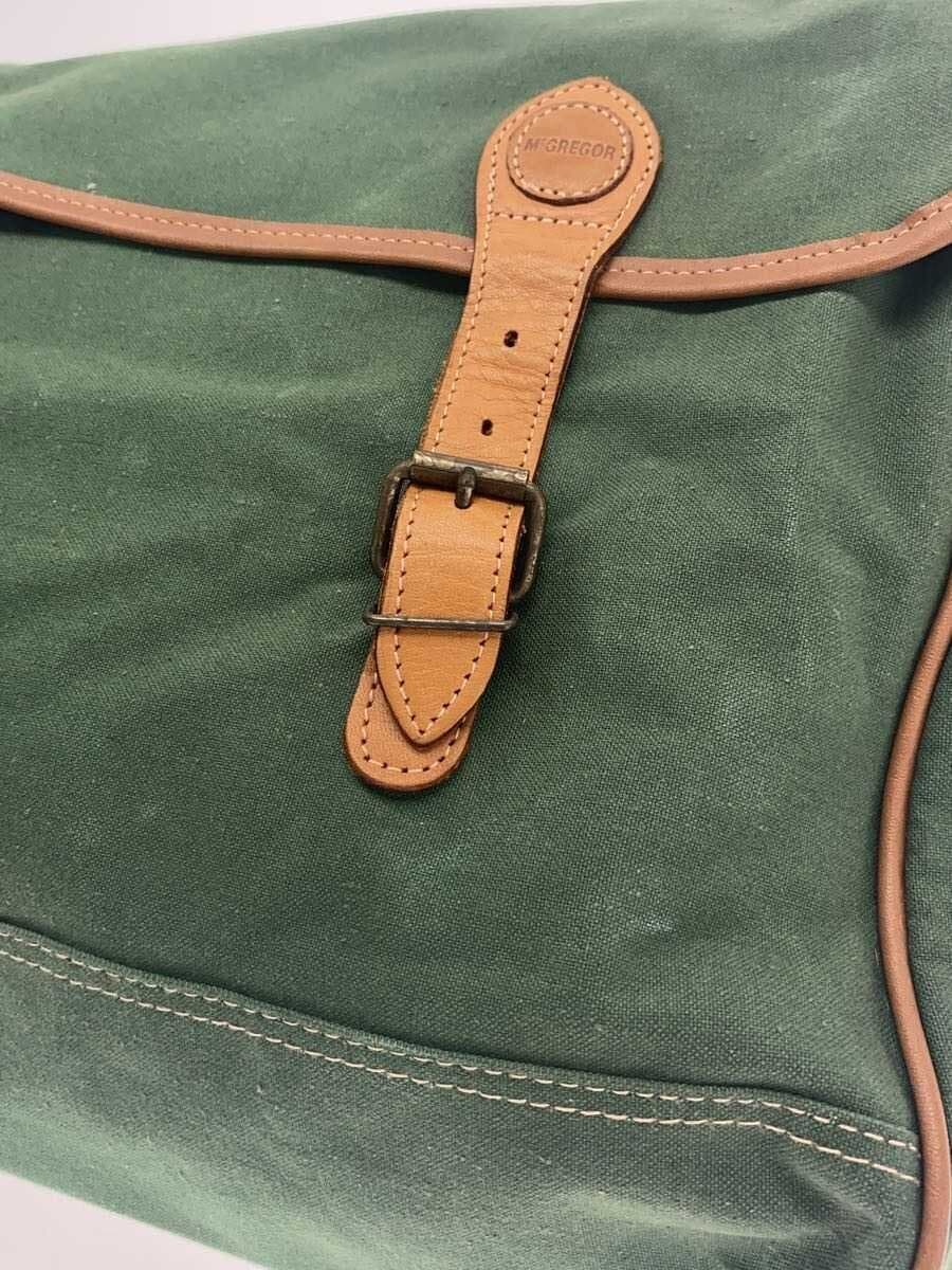 Mc GREGOR Boston Bag Canvas GRN Solid 7
