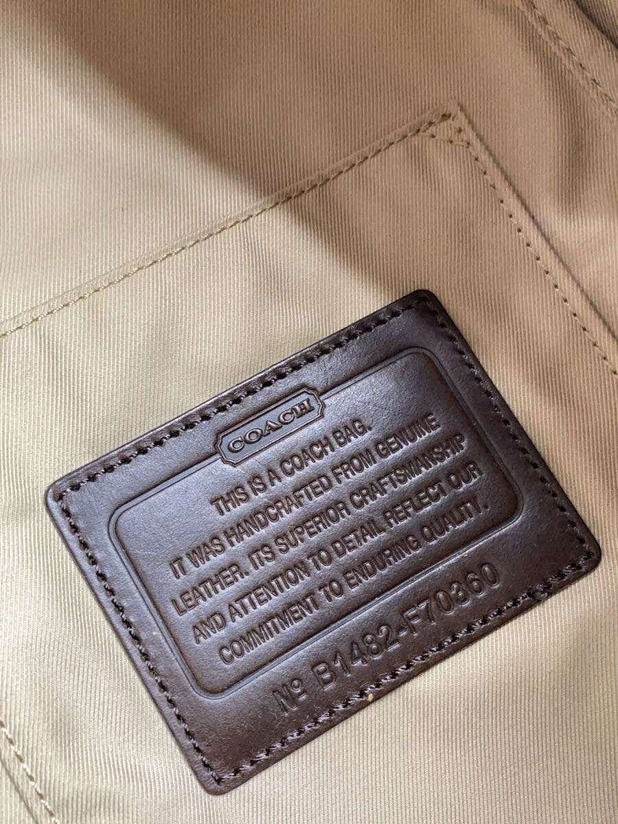 COACH Shoulder Bag Leather BRW F70360 Thompson Body Bag 5