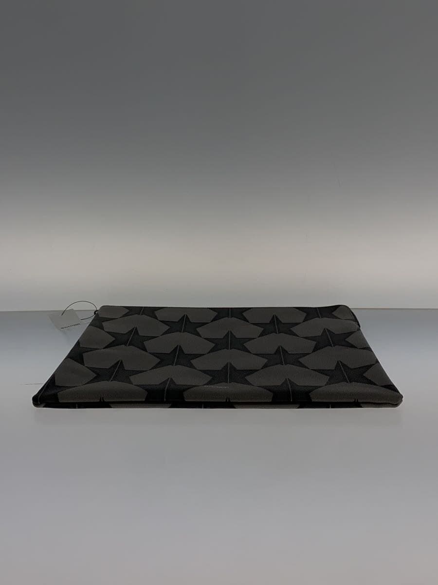 Attachment Second Bag Leather GRY All Over Pattern 4