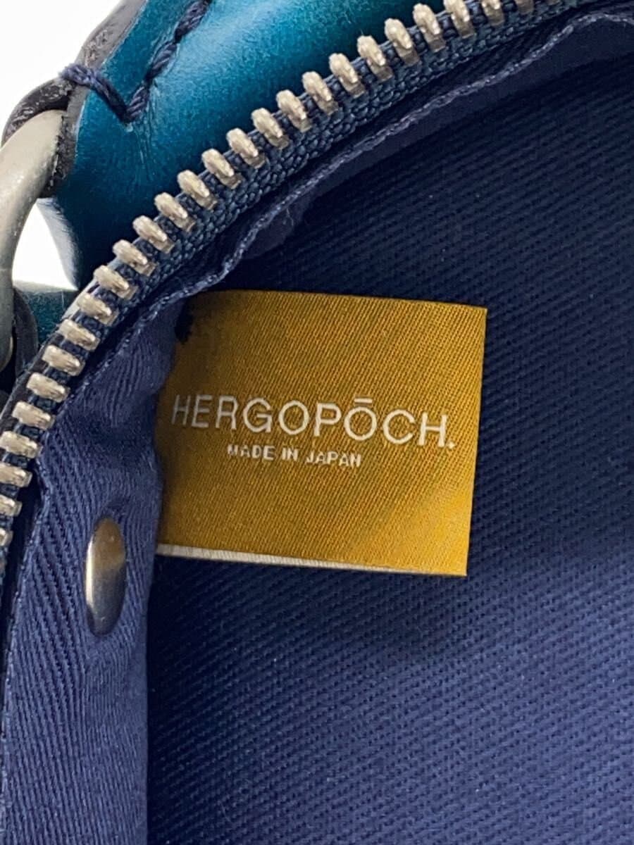 HERGOPOCH Shoulder Bag Leather GRN 5