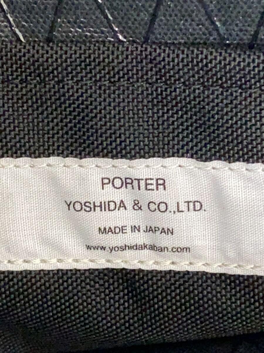 PORTER Tote Bag Canvas BLK Solid 186-04088 5