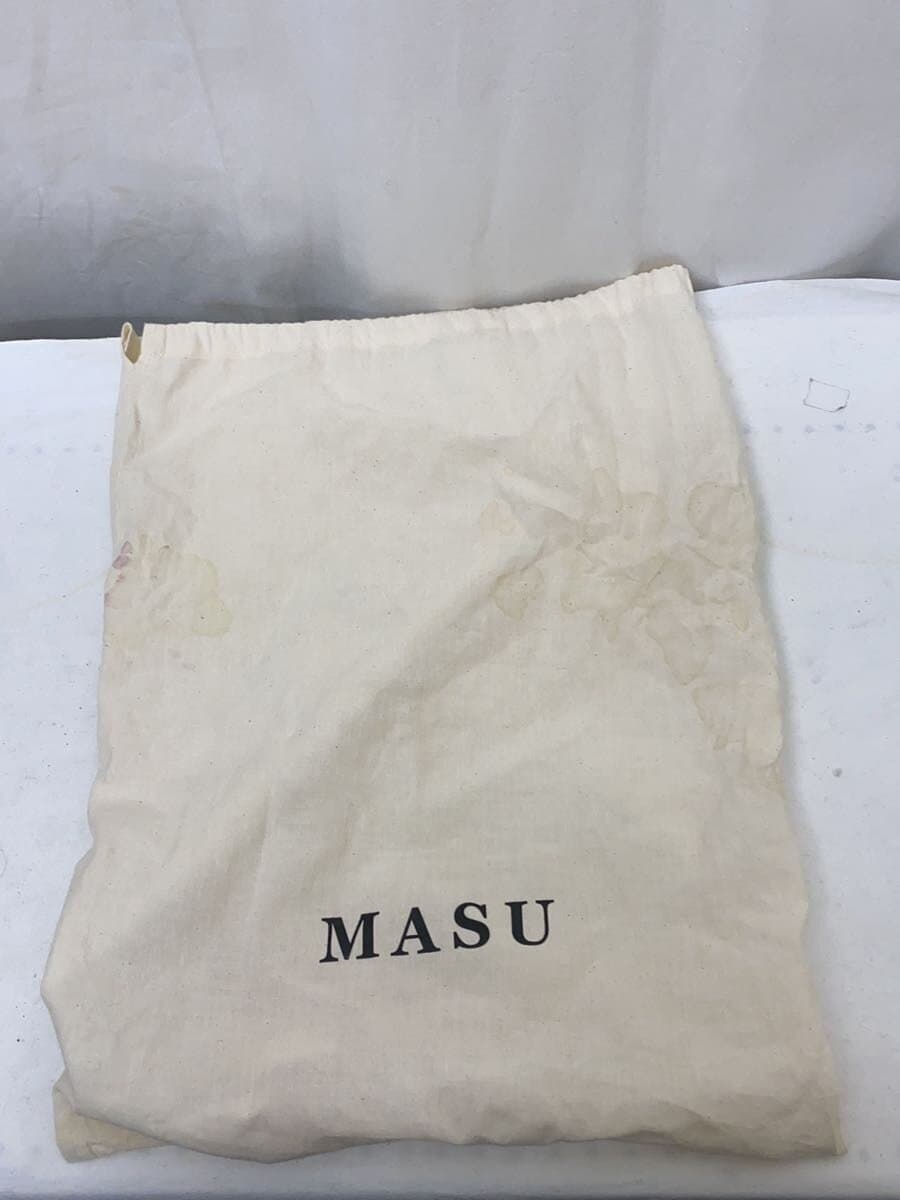 MASU Bag Leather BLK 25ss LEATHER CAKE MINI BAG 7