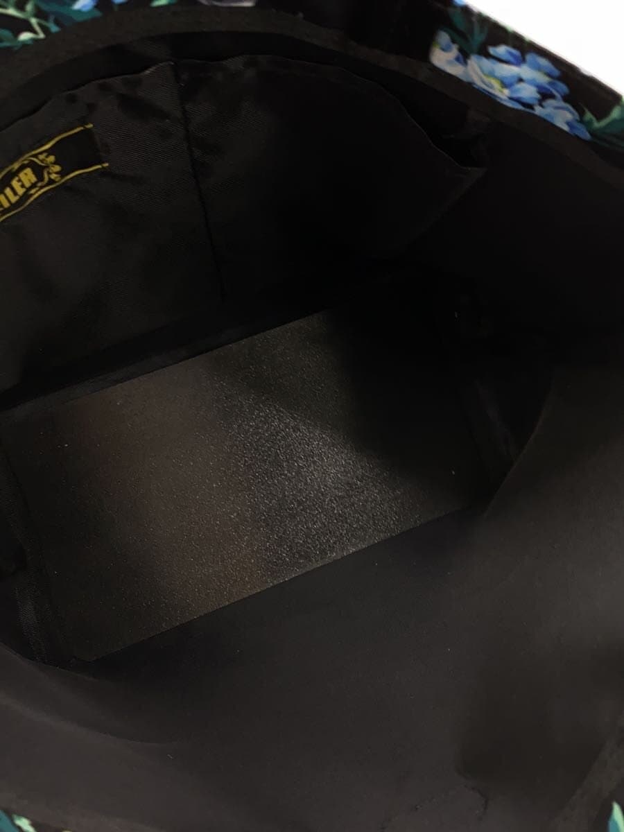 FEILER handbag -- BLK floral pattern Edelbrau 6