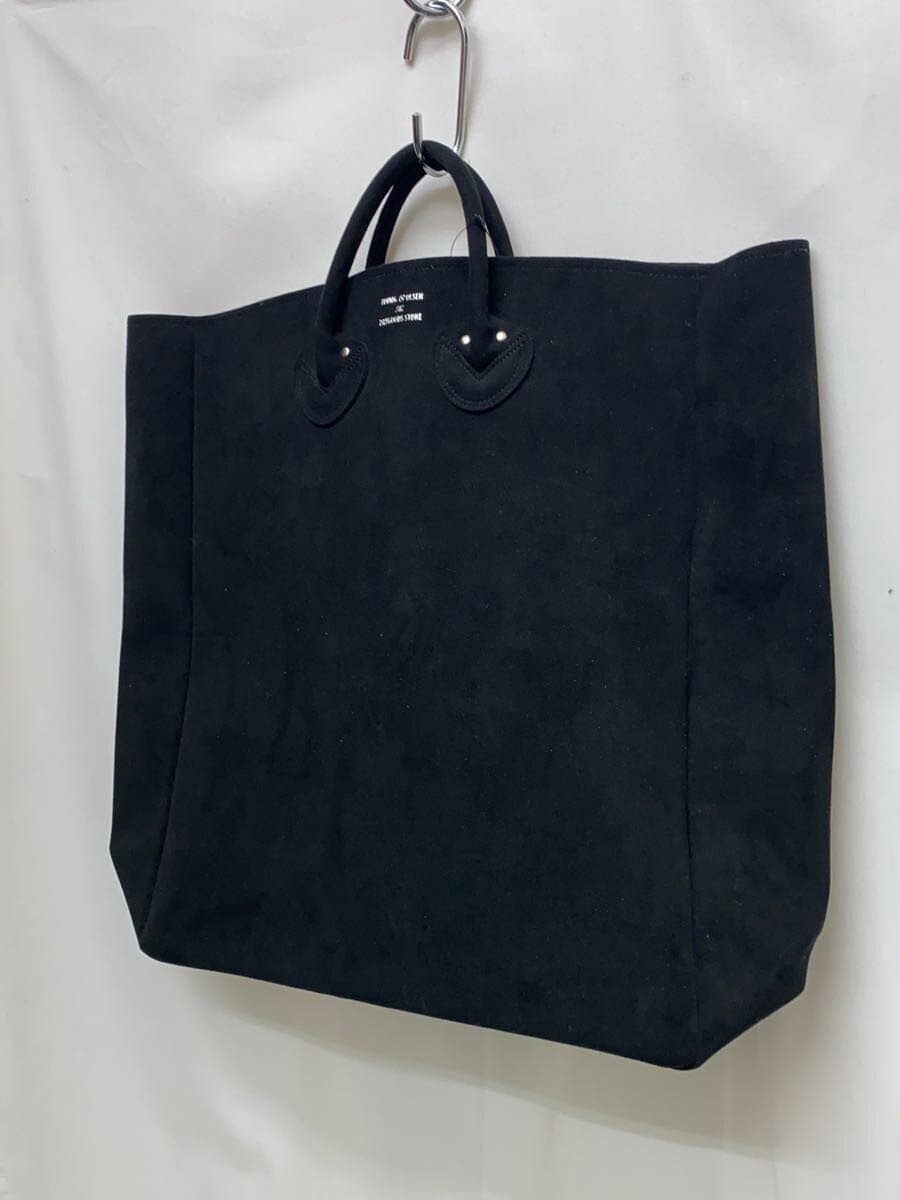 YOUNG & OLSEN Tote Bag Suede BLK Solid 2