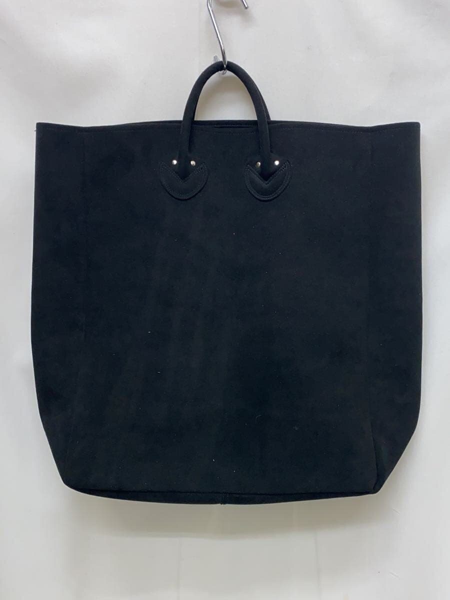 YOUNG & OLSEN Tote Bag Suede BLK Solid 3