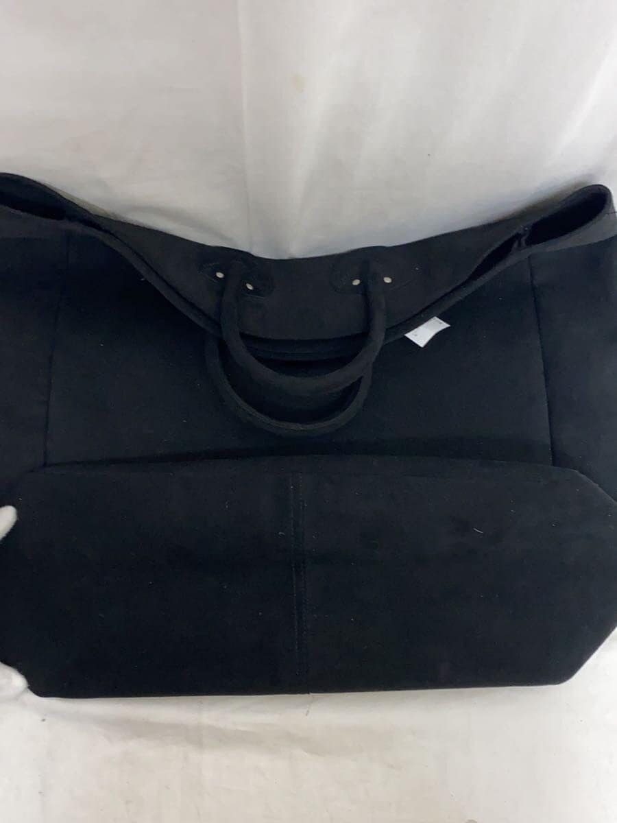 YOUNG & OLSEN Tote Bag Suede BLK Solid 4