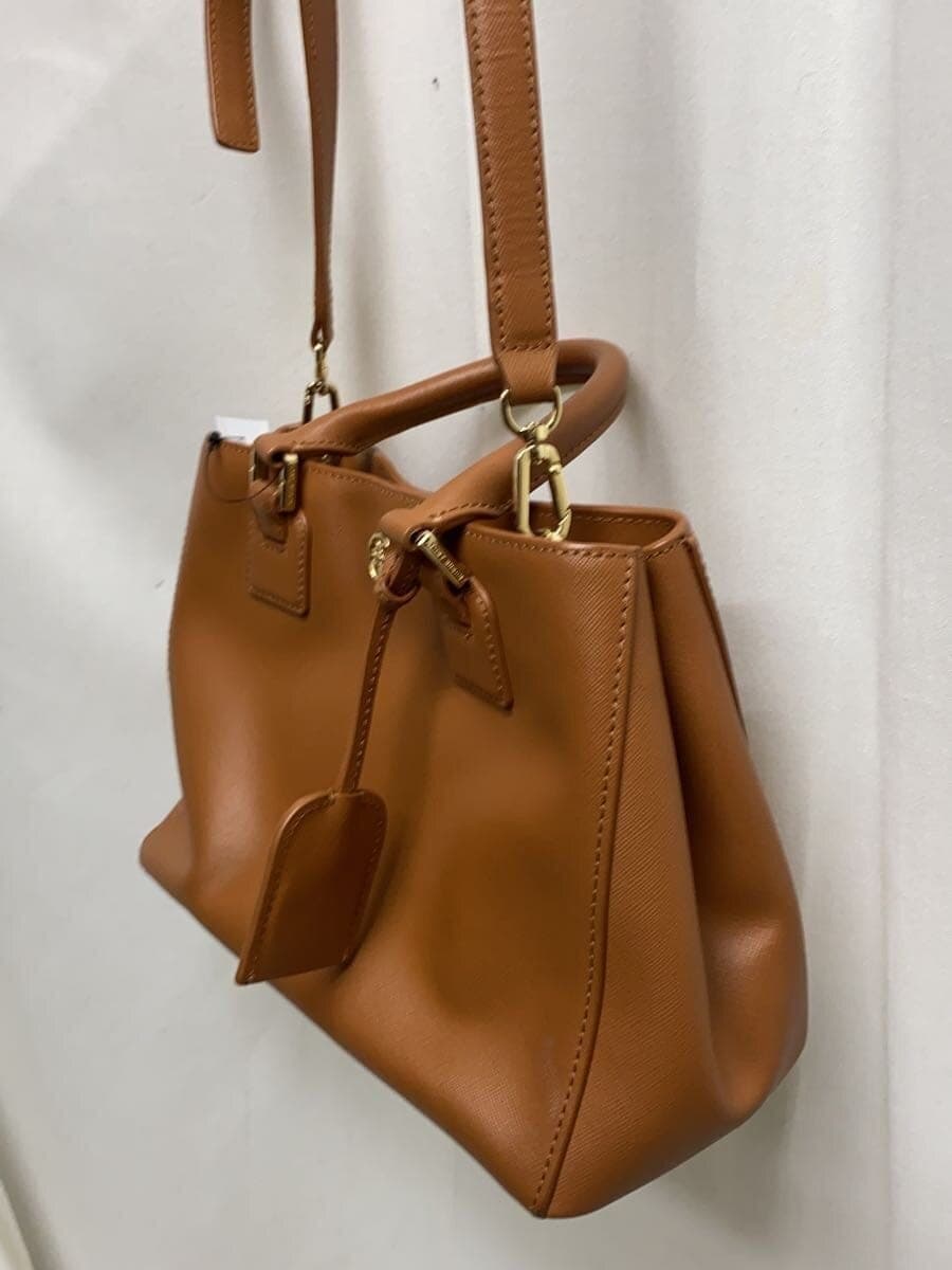 TORY BURCH Shoulder Bag Leather BRW Solid HFA031 2