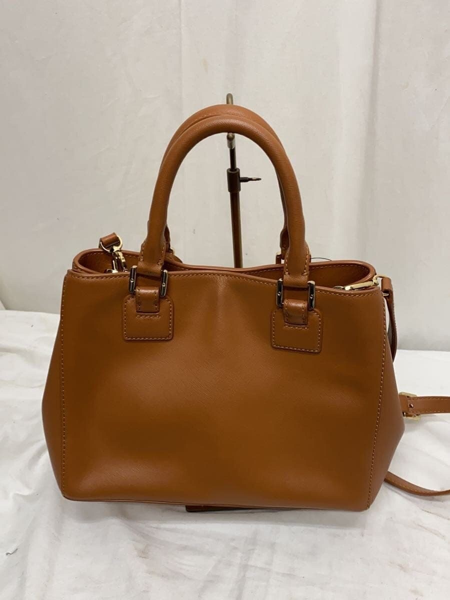 TORY BURCH Shoulder Bag Leather BRW Solid HFA031 3