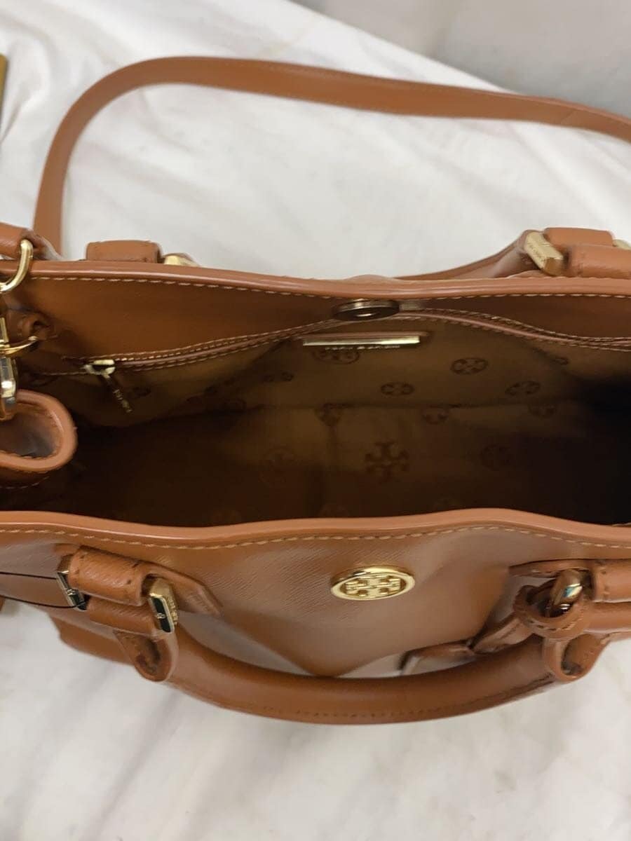 TORY BURCH Shoulder Bag Leather BRW Solid HFA031 6