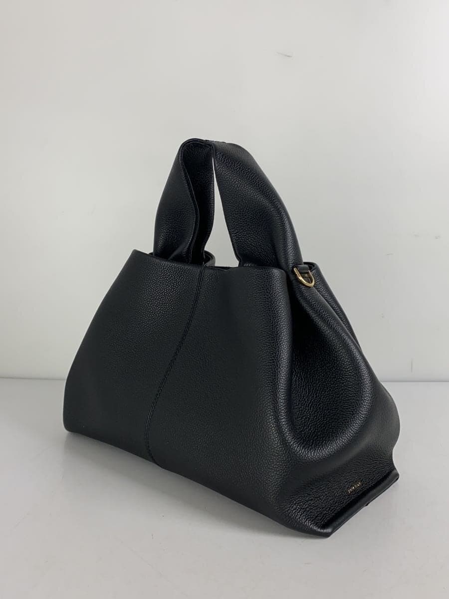 POLENE Handbag Leather Black Solid 2