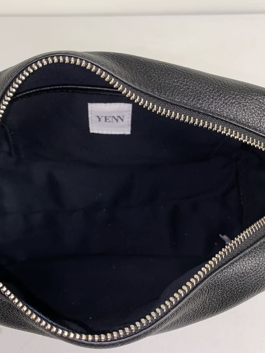 YENN Shoulder Bag Leather Black 6