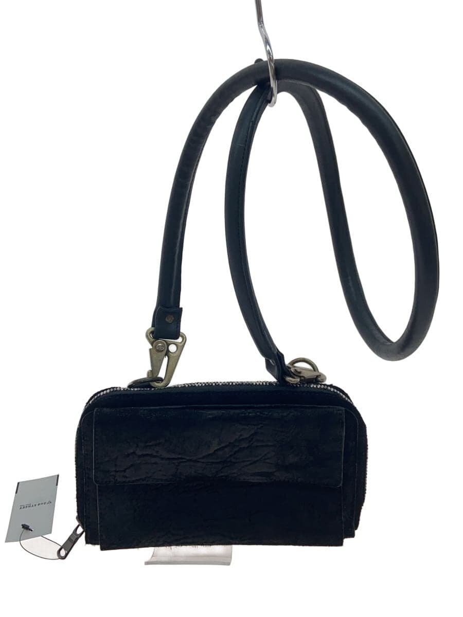 ierib Shoulder Bag Leather BLK