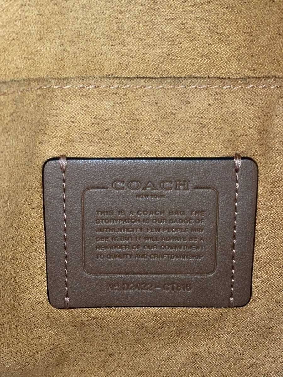COACH Pace Messenger Bag Signature Jacquard Canvas Black CT818 5