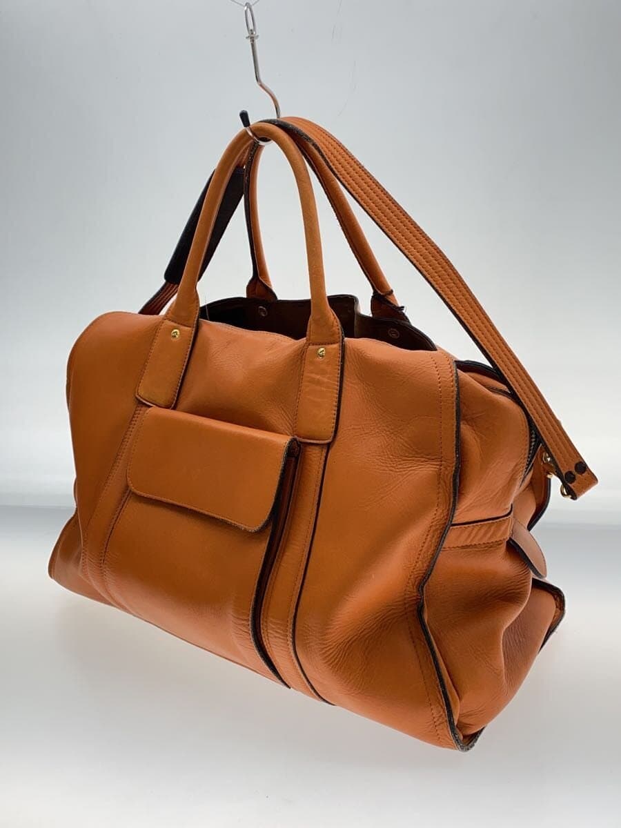 PORTERBARON 2WAY BOSTON BAG Leather ORN Plain 2