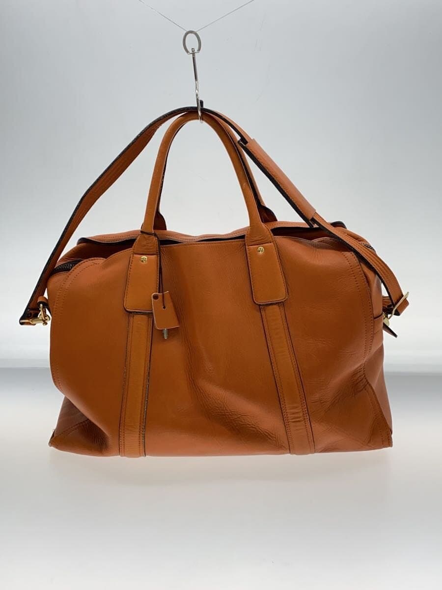 PORTERBARON 2WAY BOSTON BAG Leather ORN Plain 3