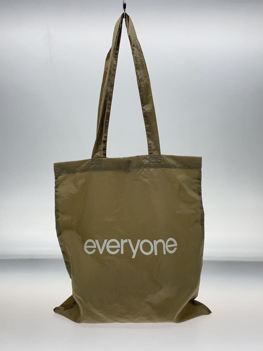 everyone tote bag nylon khaki EV23-ACC05 3