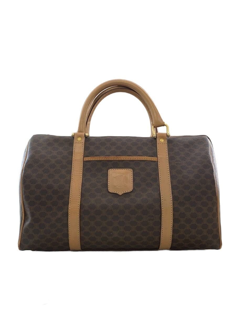 CELINE Boston Bag BRW All Over Pattern