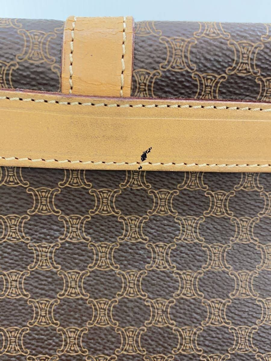 CELINE Boston Bag BRW All Over Pattern 8