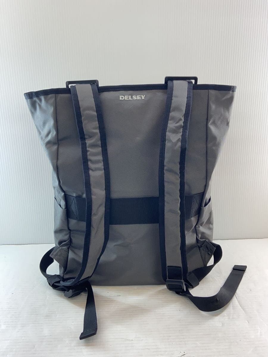 Other Brand DELSEY Backpack PVC GRY Solid 3