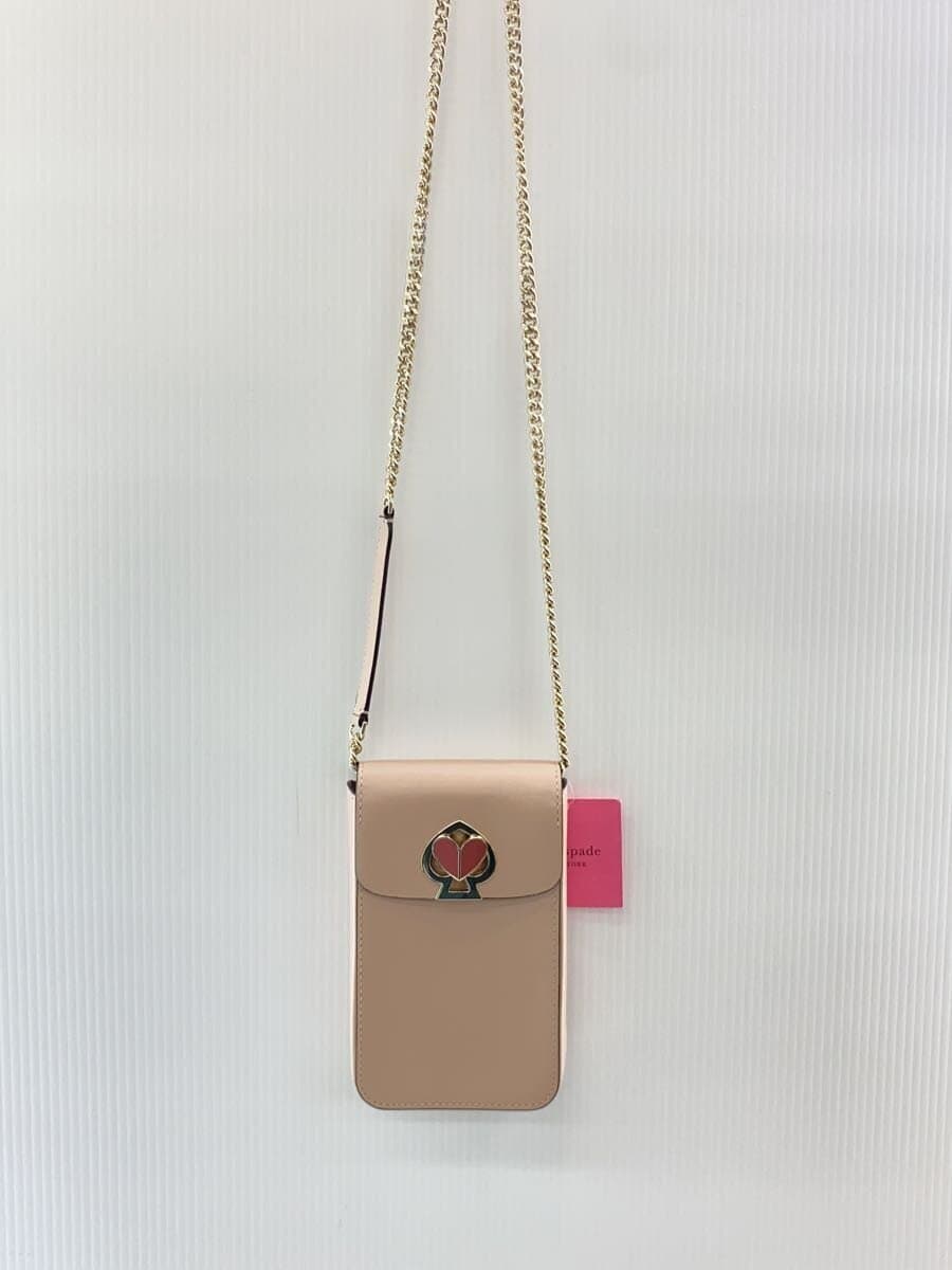 kate spade new york Shoulder Bag Leather Pink Solid PWRU7496 2