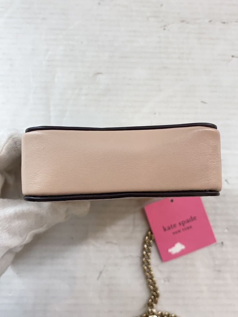 kate spade new york Shoulder Bag Leather Pink Solid PWRU7496 4