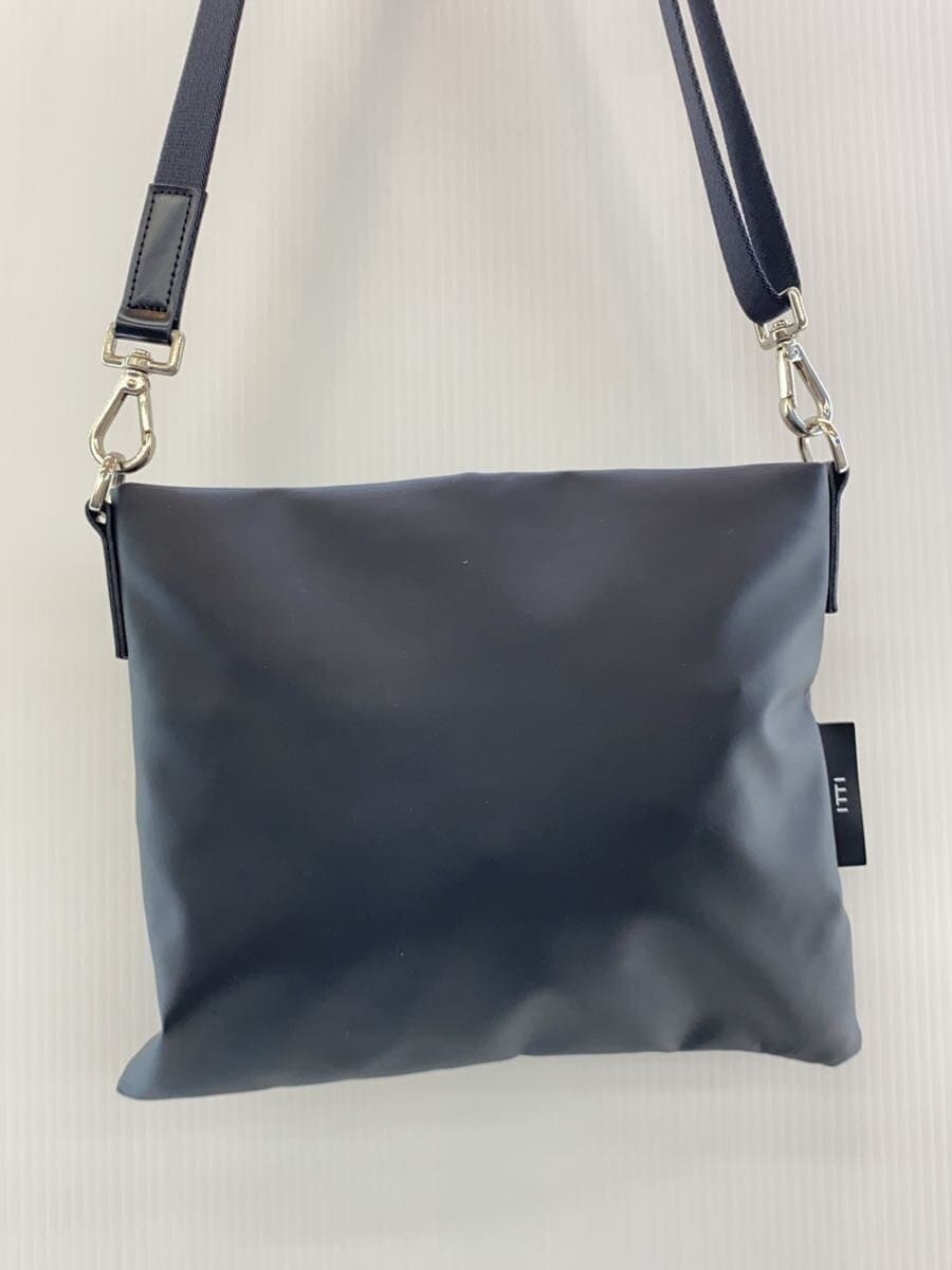 ITTI Slight Bottom Right With Stain MARY SACOCHE Sacoche Shoulder Bag PVC Black 4