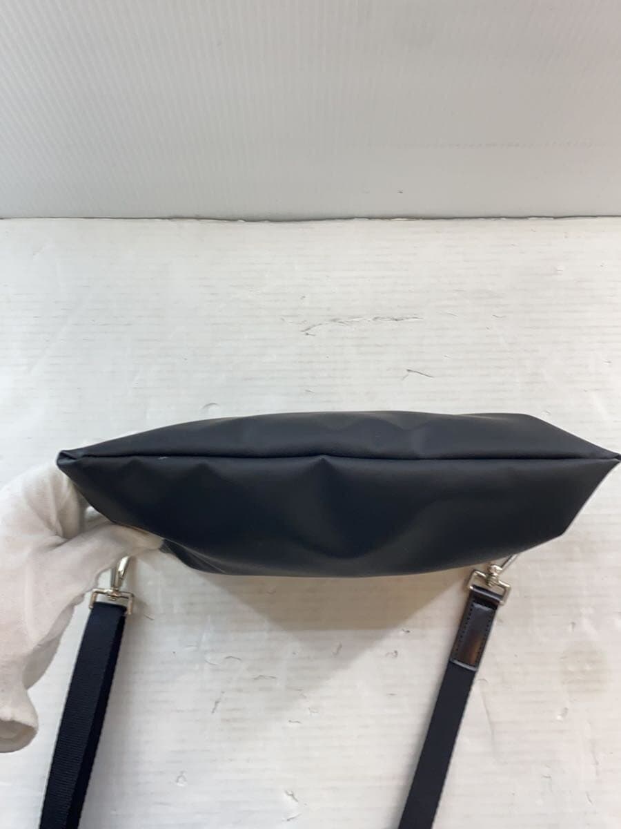 ITTI Slight Bottom Right With Stain MARY SACOCHE Sacoche Shoulder Bag PVC Black 5