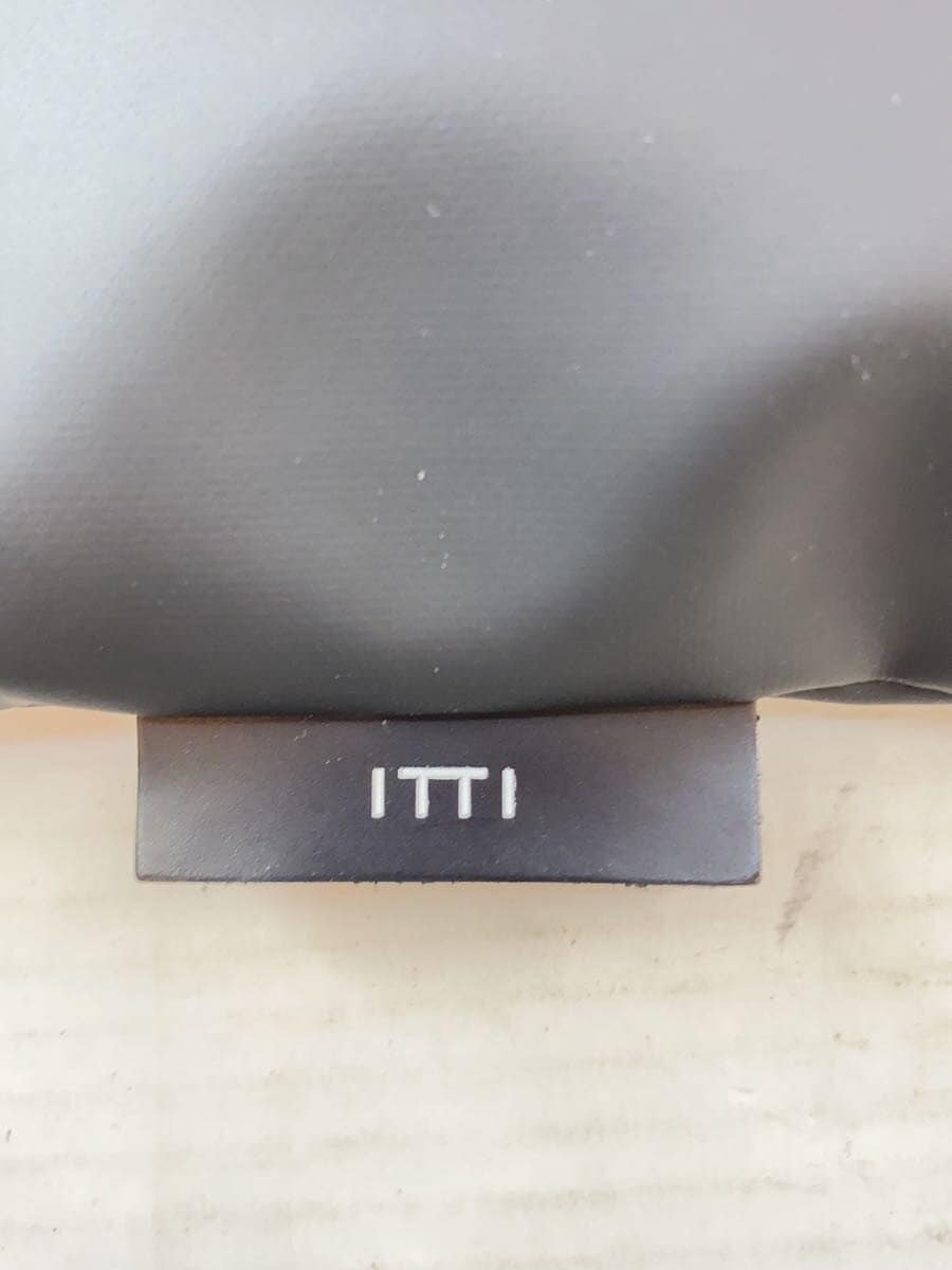 ITTI Slight Bottom Right With Stain MARY SACOCHE Sacoche Shoulder Bag PVC Black 7