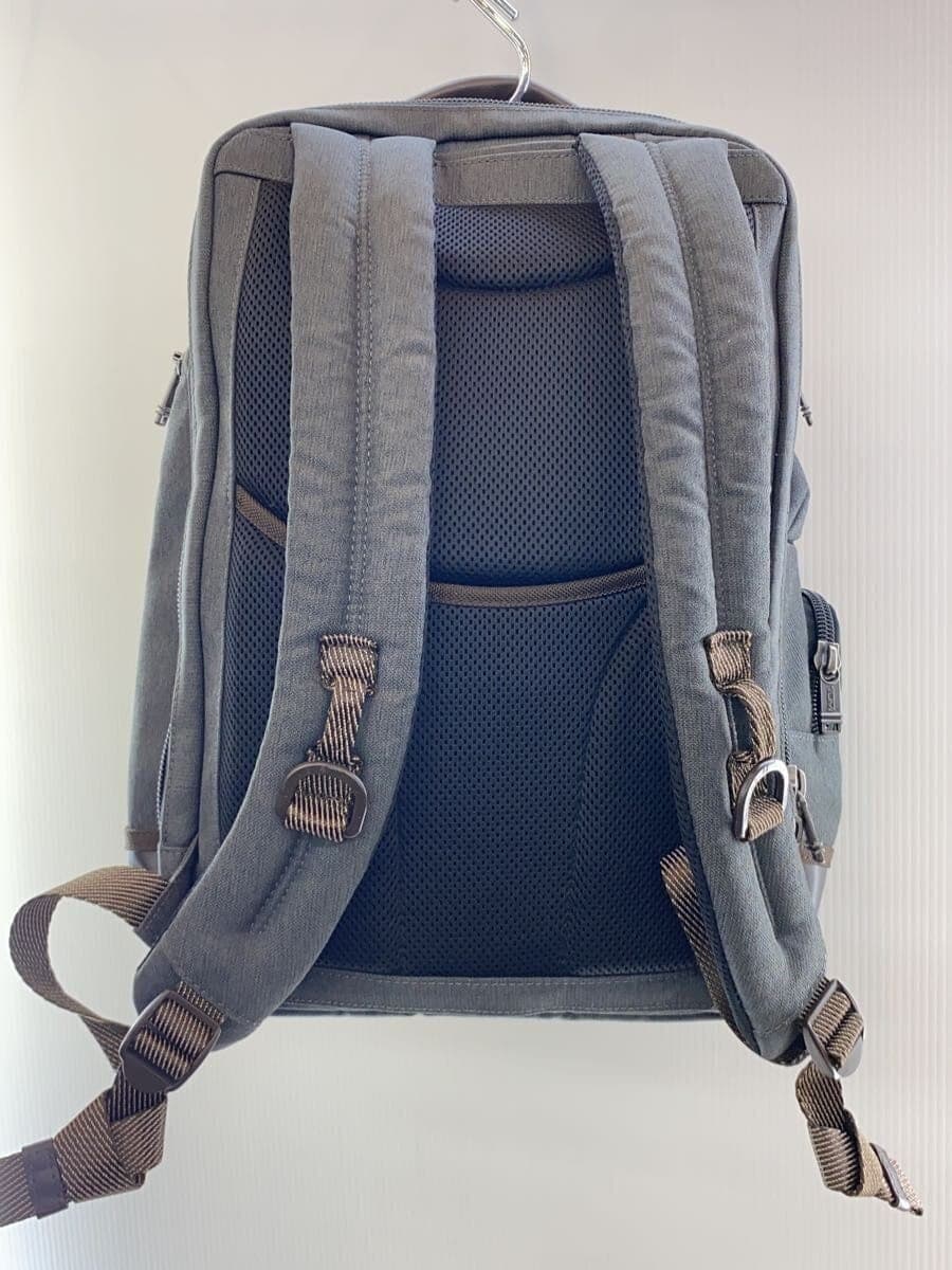TUMI Front Tear Upper With Wear Backpack GRY 222389AT2 3