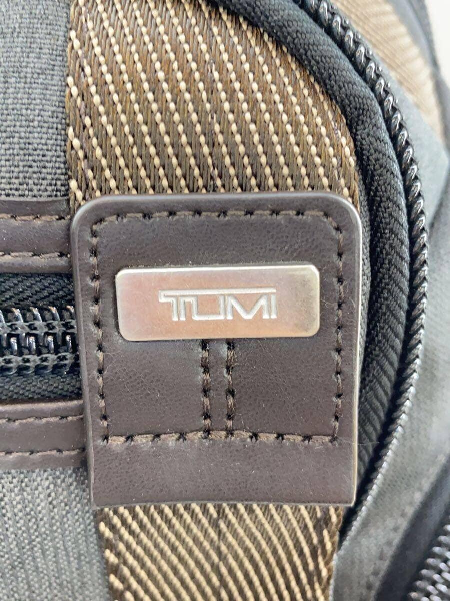 TUMI Front Tear Upper With Wear Backpack GRY 222389AT2 5