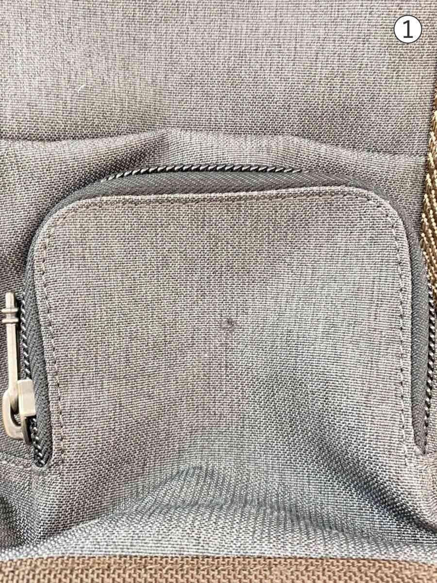 TUMI Front Tear Upper With Wear Backpack GRY 222389AT2 9