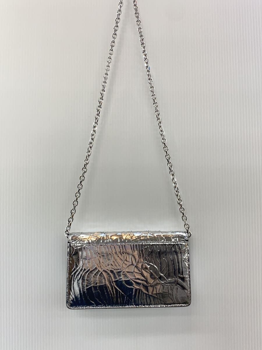 Maison Margiela Paint Peeling Back With Scratches Inside With Stain Shoulder Bag PVC SLV Solid 4