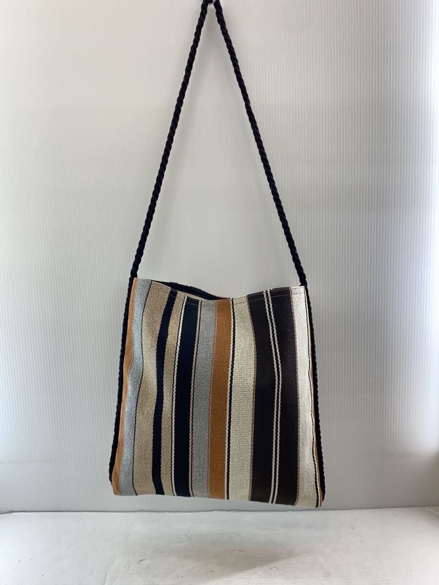 JIL SANDER Tote Bag Multicolor Stripe 3