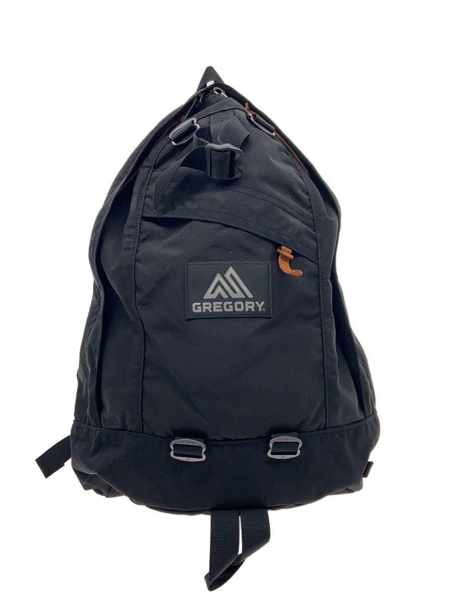 GREGORY Backpack Black Plain