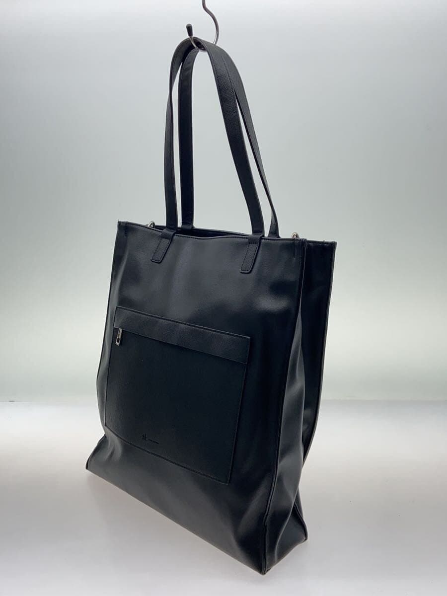 tk.TAKEO KIKUCHI (TK) tote bag Synthetic Leather black plain 2