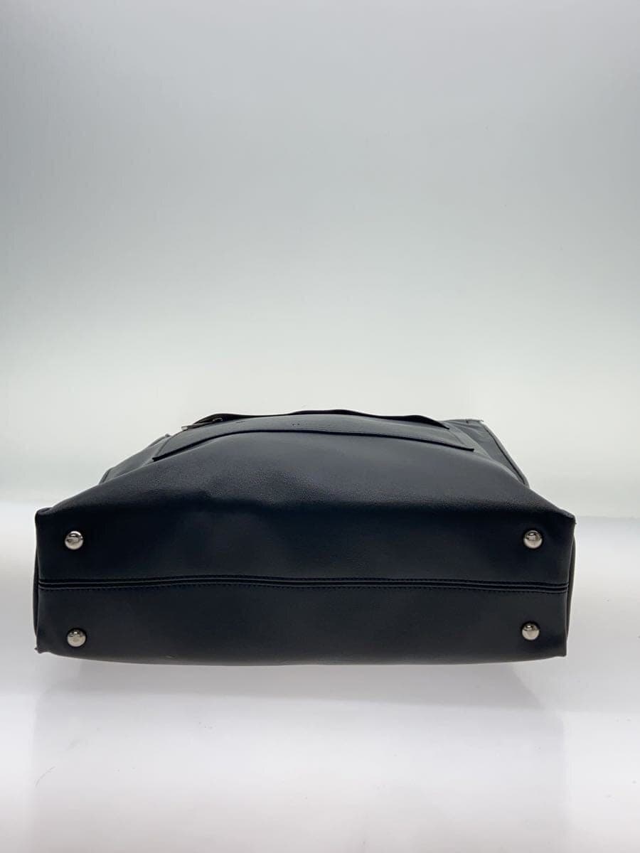 tk.TAKEO KIKUCHI (TK) tote bag Synthetic Leather black plain 4