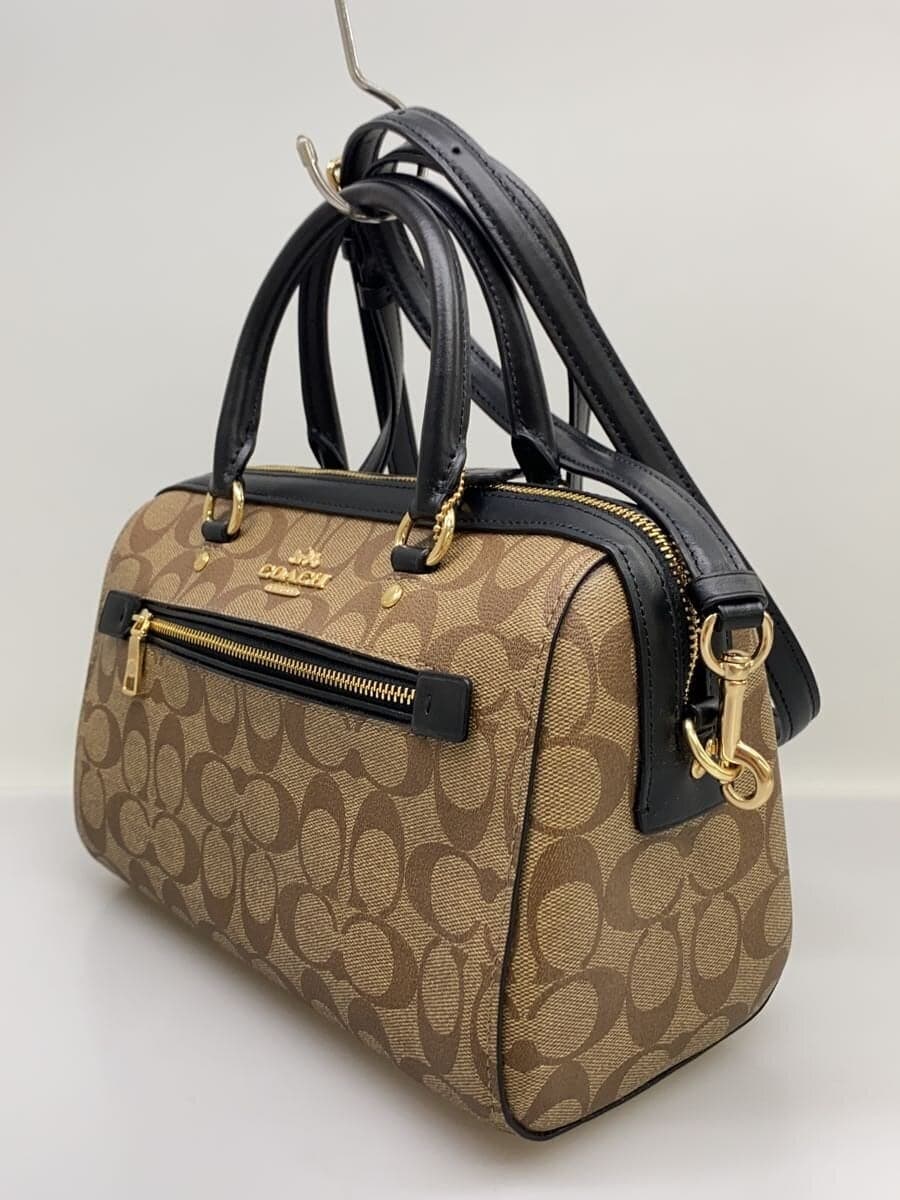COACH Shoulder Bag -- BRW All-over Pattern F83607 2