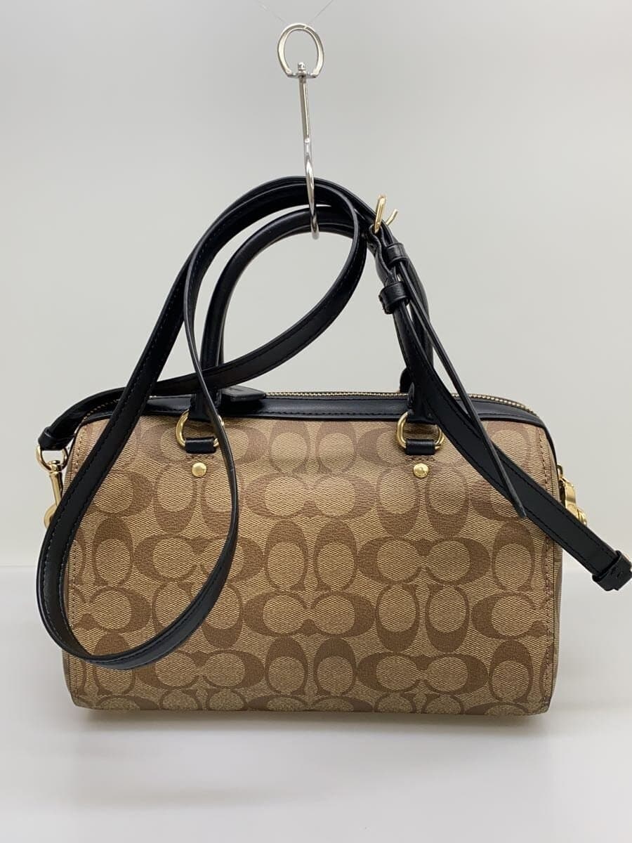 COACH Shoulder Bag -- BRW All-over Pattern F83607 3