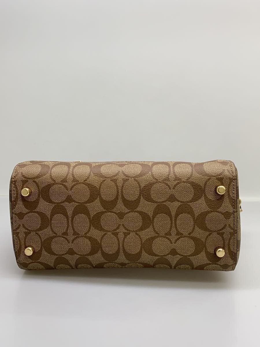 COACH Shoulder Bag -- BRW All-over Pattern F83607 4