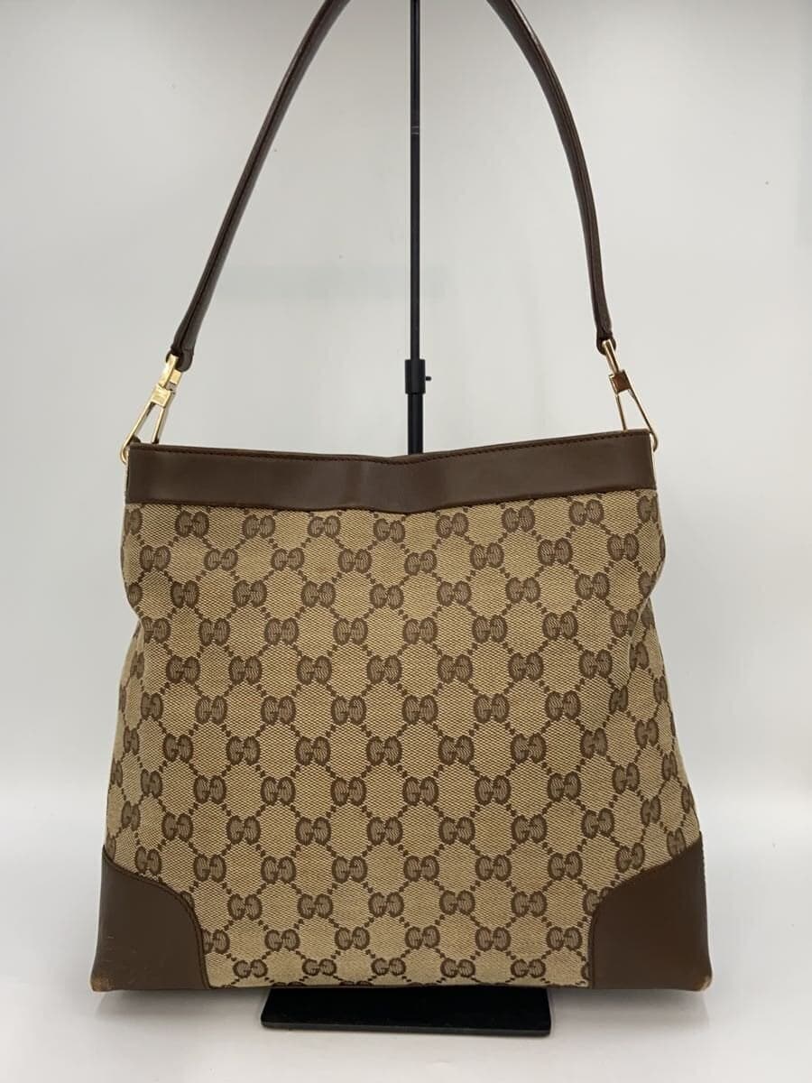 GUCCI Handbag Cotton BRW 3