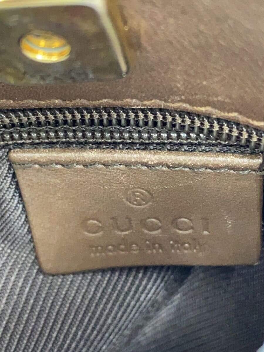 GUCCI Handbag Cotton BRW 5